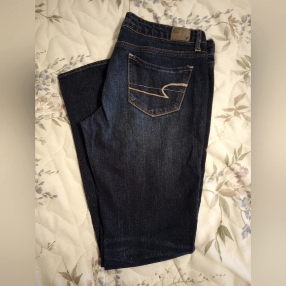 American Eagle Dark Wash Skinny Jeans - Picture 1 of 1